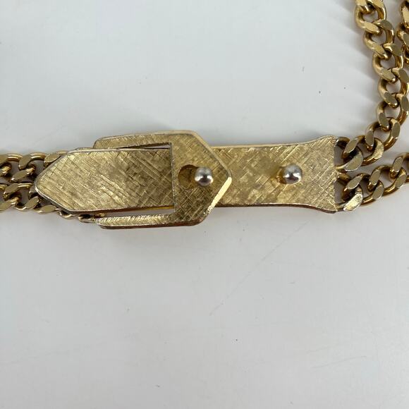 80s Accessocraft gold chain belt 1980s vintage main image 5